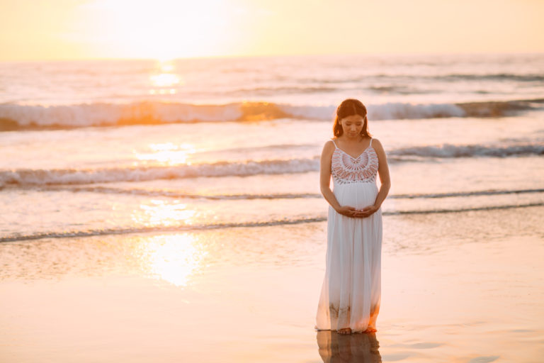 Cardiff Beach Maternity – San Diego Maternity Photography