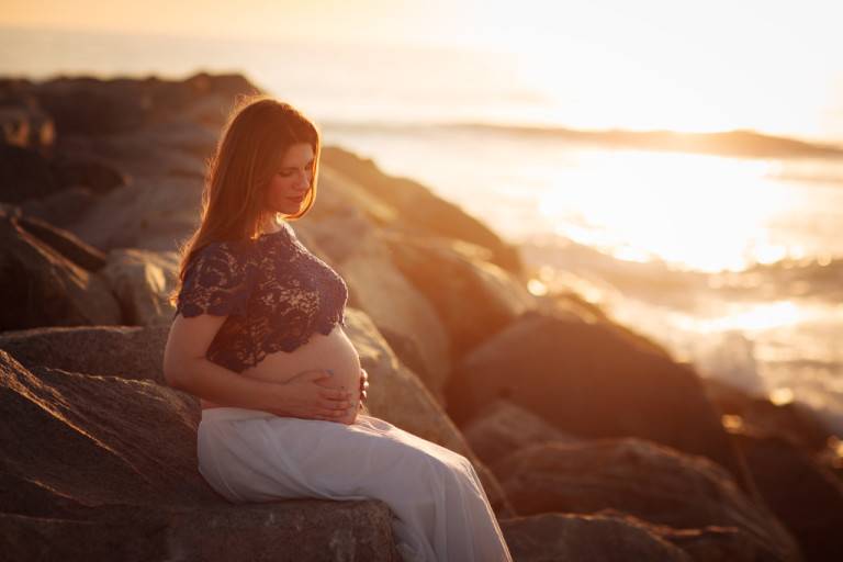 Lauren’s Beach Maternity – San Diego Maternity Photographer